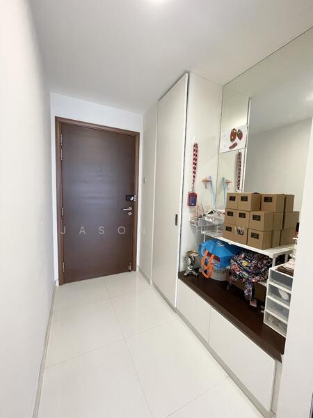 Main Door with Ample Shoe Storage 