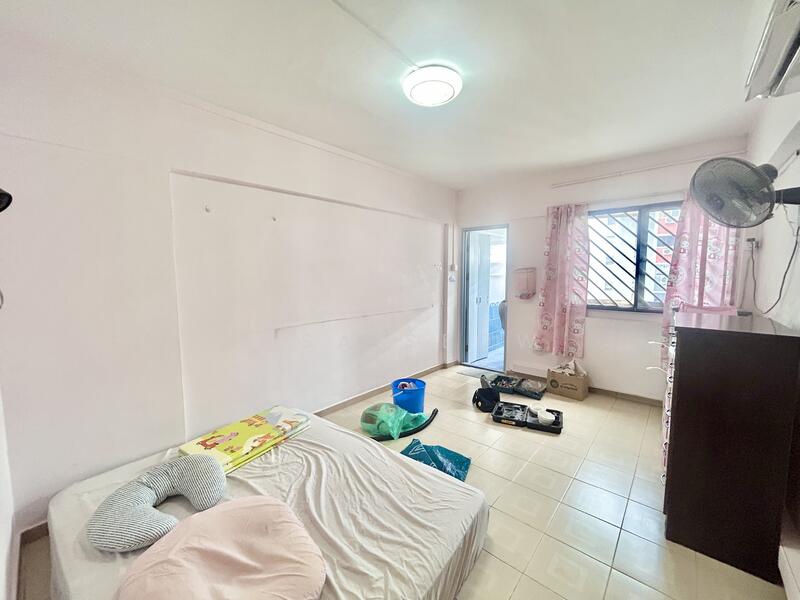 Master with attached bathroom