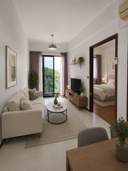 Guillemard Edge, 38 Lorong 30 Geylang, 2 Bedrooms, 549 sqft, Condominium For Sale, by Emy Wong Y M, 60205365 - Living Room - PropertyGuru.com.sg