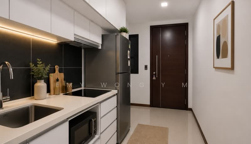 Guillemard Edge, 38 Lorong 30 Geylang, 2 Bedrooms, 549 sqft, Condominium For Sale, by Emy Wong Y M, 60205365 - Kitchen - PropertyGuru.com.sg