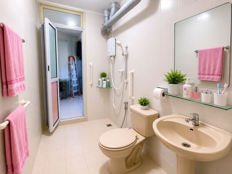 291E Bukit Batok Street 24, 291E Bukit Batok Street 24, 3 Bedrooms, 1,108 sqft, HDB Flat For Sale, by Jocelyn Tan, 60205547 - Common Bathroom - PropertyGuru.com.sg