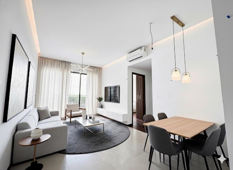 Lentor Modern, 3 Lentor Central, 3 Bedrooms, 969 sqft, Condominium For Rent, by Colin Jon Ng, 60205931 - Living Room - PropertyGuru.com.sg