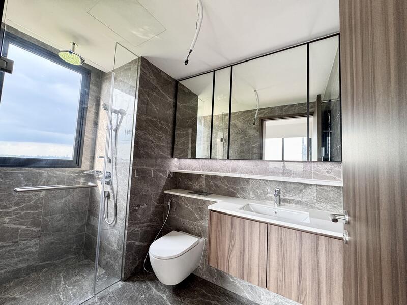 Lentor Modern, 3 Lentor Central, 3 Bedrooms, 969 sqft, Condominium For Rent, by Colin Jon Ng, 60205931 - Bathroom - PropertyGuru.com.sg