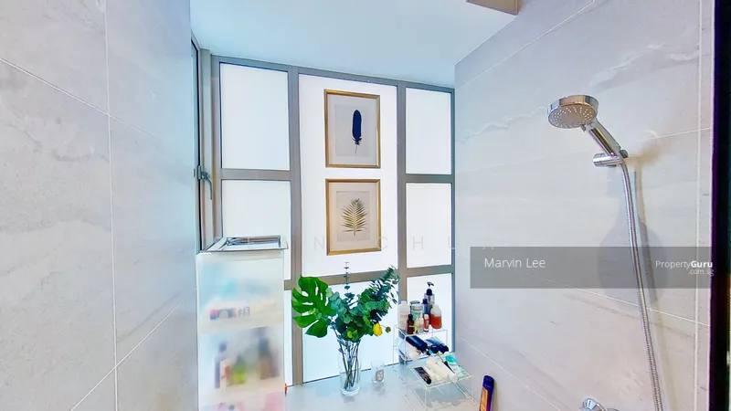 Spacious Shower Area