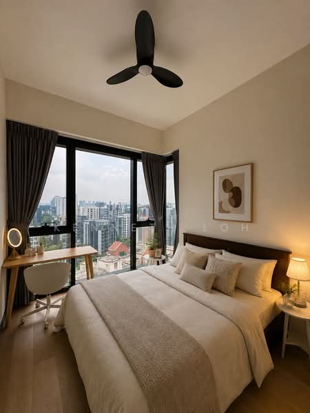 Perfect Ten, 323 Bukit Timah Road, Tanglin / Holland / Bukit Timah, 2 Bedrooms, 786 sqft, Condominium For Rent, by Kenneth Loh, 60206205 - Bedroom - PropertyGuru.com.sg