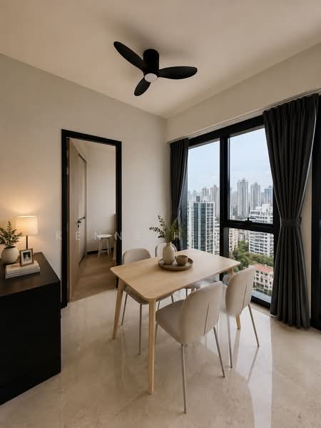 Perfect Ten, 323 Bukit Timah Road, Tanglin / Holland / Bukit Timah, 2 Bedrooms, 786 sqft, Condominium For Rent, by Kenneth Loh, 60206205 - Dining Room - PropertyGuru.com.sg