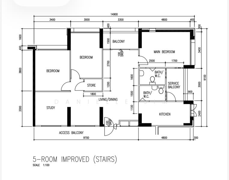 35 Jalan Rumah Tinggi, 35 Jalan Rumah Tinggi, 4 Bedrooms, 1,281 sqft, HDB Flat For Sale, by Danielle Sim, 60206767 - PropertyGuru.com.sg