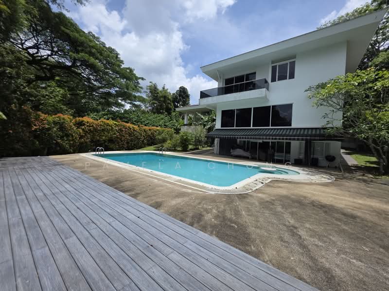 CHARMING SWISS CLUB GCB ⭐️ > 43M FRONTAGE ⭐️ POOL(顶级优质洋房) ☎️ PAM 9022 8600 Good Class Bungalow For Sale at S$ 43,000,000 | PropertyGuru Singapore - Exterior