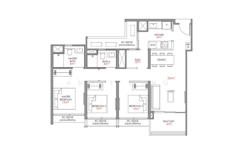 Narra Residences, 50 Dairy Farm Walk, 3 Bedrooms, 872 sqft, Condominium For Sale, by Annie Heng, 60207577 - PropertyGuru.com.sg