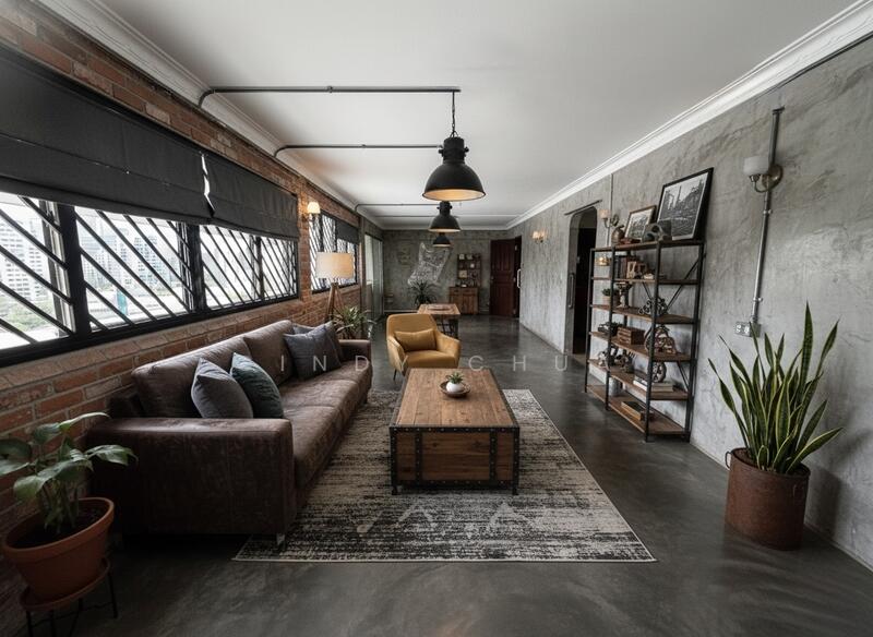 Living AI rendering industrial feel