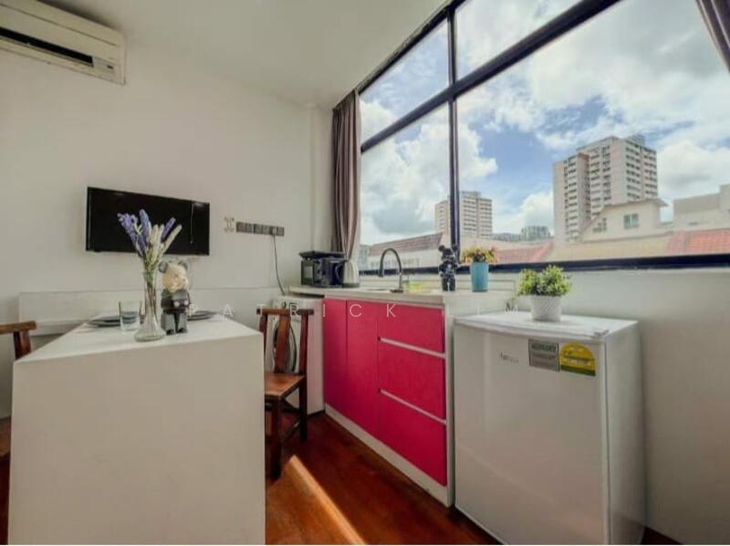 Study corner with windy unblock view