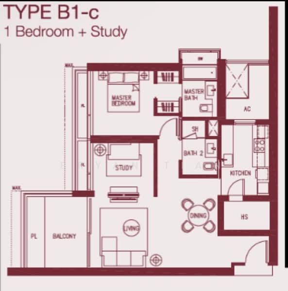 Concourse Skyline, 296 Beach Road, 2 Bedrooms, 1,173 sqft, Condominium For Sale, by Bryan Tian, 60208686 - PropertyGuru.com.sg