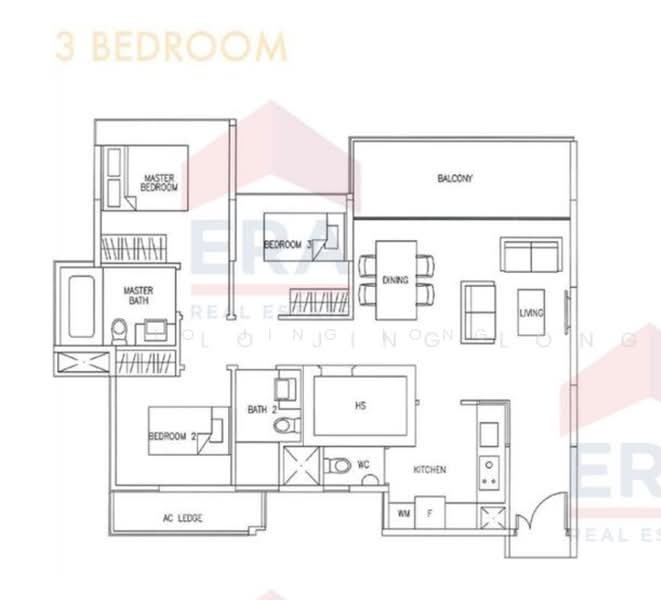 Austville Residences, 19 Sengkang East Avenue, 3 Bedrooms, 1,033 sqft, Executive Condominium For Sale, by Lo Jing Long, 60208780 - PropertyGuru.com.sg