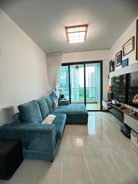 Normanton Park Condominium For Sale at S$ 1,748,888 | PropertyGuru Singapore - Living Room