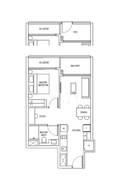 The Continuum, 1-8 Thiam Siew Avenue, 1 Bedroom, 560 sqft, Condominium For Sale, by Julie Cassandra, 60209953 - PropertyGuru.com.sg