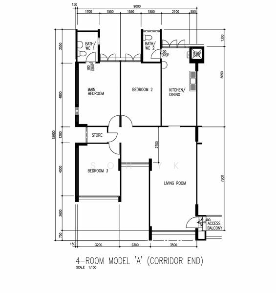 For Sale 244 Tampines Street 21