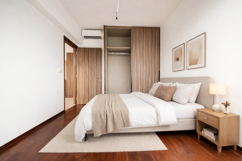 Virtual staging for bedroom