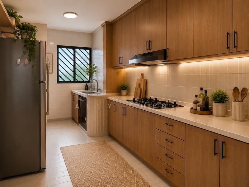 211 Bukit Batok Street 21, 211 Bukit Batok Street 21, 3 Bedrooms, 1,119 sqft, HDB Flat For Sale, by Ally Chin, 60212149 - Kitchen - PropertyGuru.com.sg