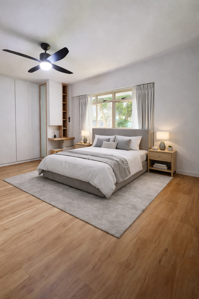 Staging master bedroom version 2