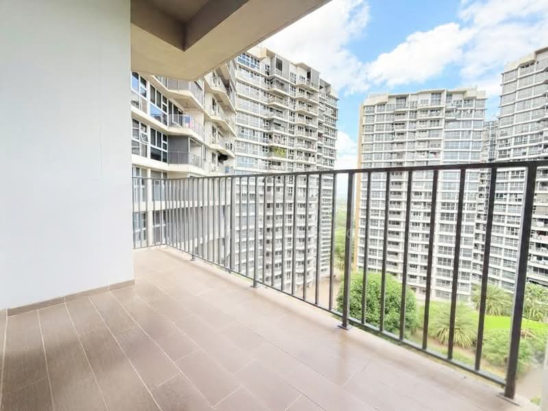 RiverTrees Residences, 29 Fernvale Close, 3 Bedrooms, 1,119 sqft, Condominium For Sale, by Kent Soo, 60212179 - Balcony at Living Room - PropertyGuru.com.sg