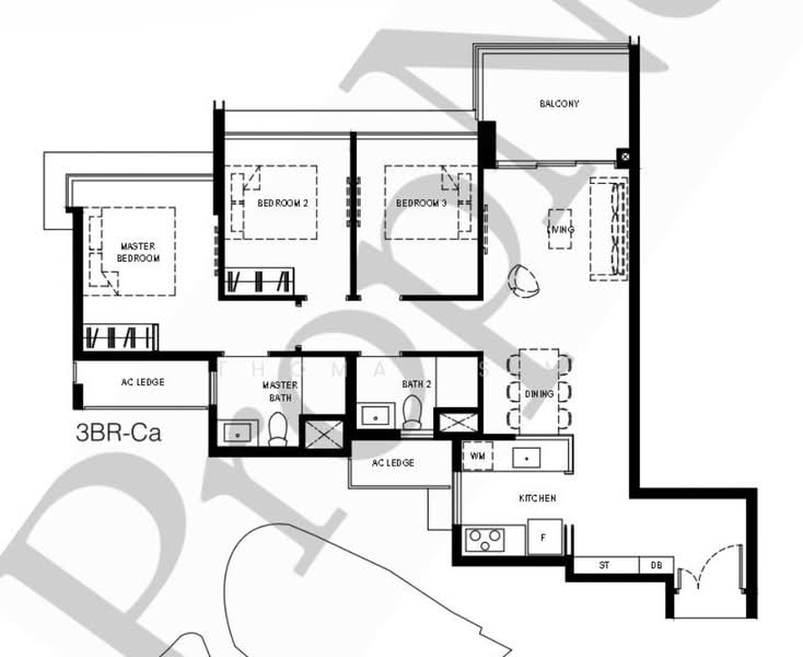 Normanton Park, 51 Normanton Park, 3 Bedrooms, 969 sqft, Condominium For Rent, by Thomas Sim, 60212778 - PropertyGuru.com.sg