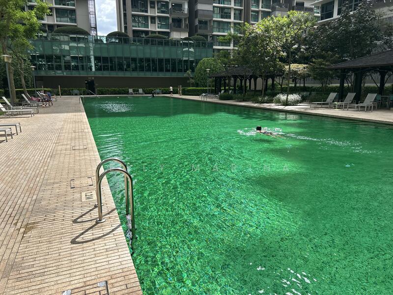 Very nice pool and gym