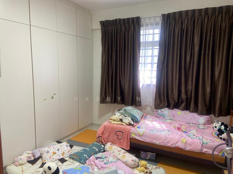 Bedroom with built in wardrobe 