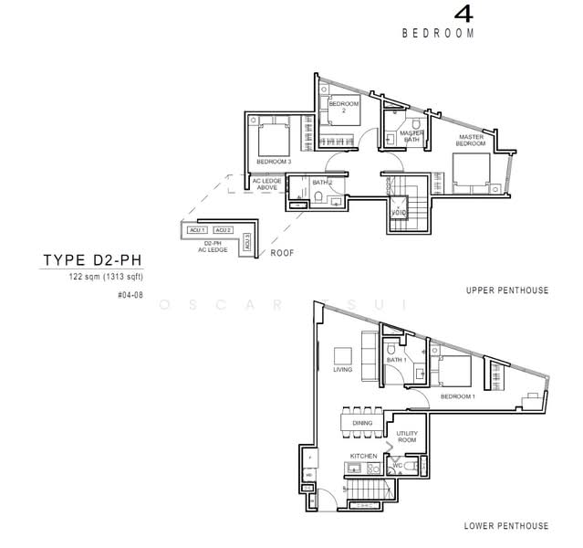 Freehold! 1km to Ai Tong, Catholic High & Upp. Thomson MRT, , 4 Bedrooms, 1,313 sqft, Condominium For Sale, by Oscar Tsui, 60213206 - PropertyGuru.com.sg