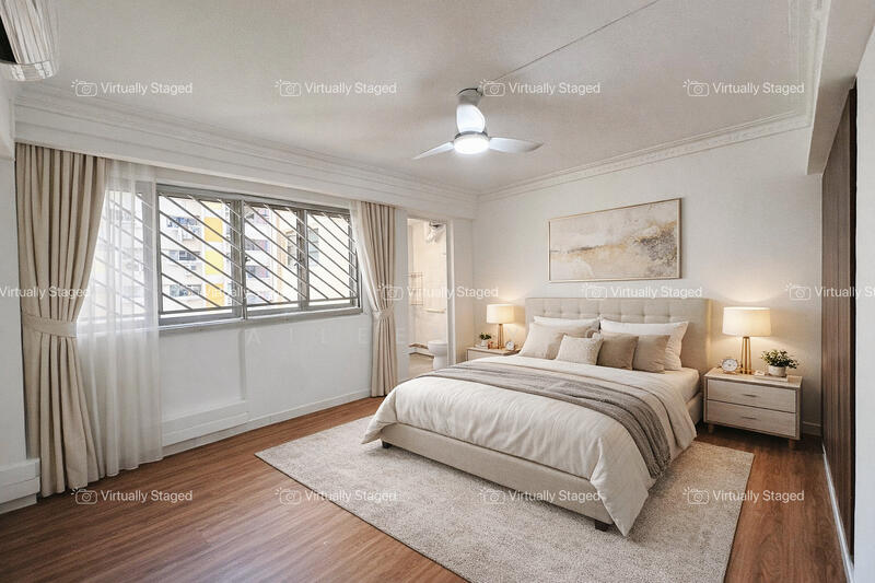 Master Bedroom (Virtually Staged)