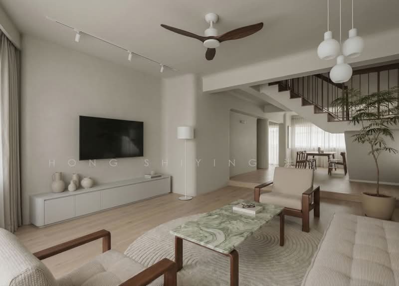 317 Serangoon Avenue 2, 317 Serangoon Avenue 2, 3 Bedrooms, 1,625 sqft, HDB Flat For Sale, by Hong Shiying 洪诗莹, 60213796 - Living Room Artist's Impression - PropertyGuru.com.sg