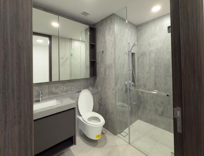 Nicely designed toilet by developer