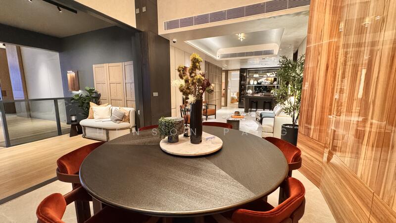 Overlooking a spacious balcony 