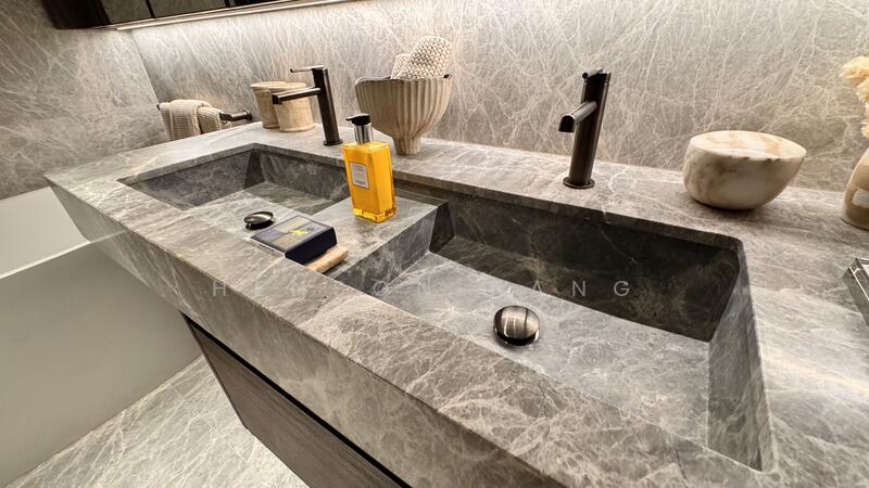 GESSI INGRANAGGIO integrated marble sink