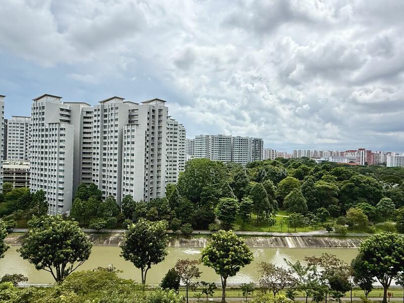 Living hall and bedrooms view