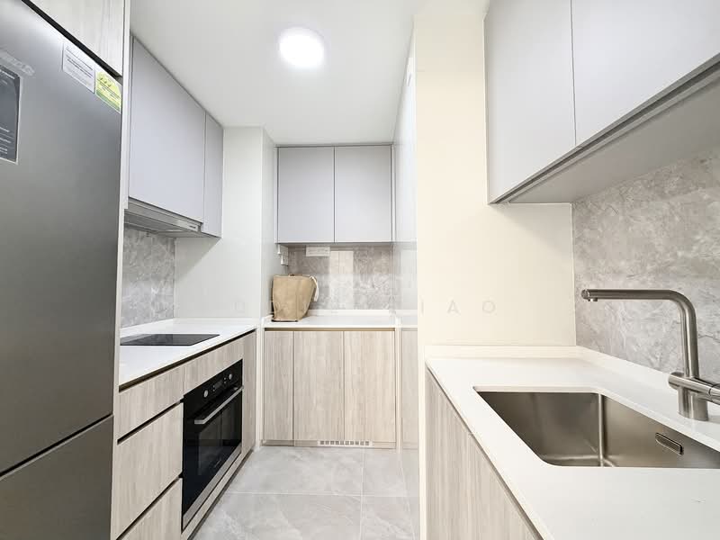 AMO Residence, 21 Ang Mo Kio Rise, 2 Bedrooms, 678 sqft, Condominium For Rent, by Eddie Xiao, 60214586 - Kitchen - PropertyGuru.com.sg