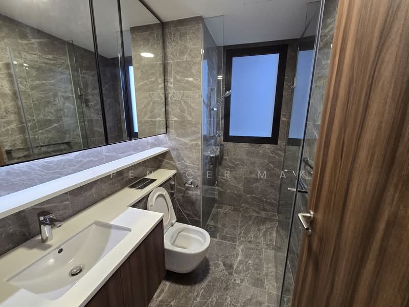 Lentor Modern, Lentor Central, 2 Bedrooms, 732 sqft, Condominium For Rent, by Spenncer Mak, 60214885 - Bathroom - PropertyGuru.com.sg