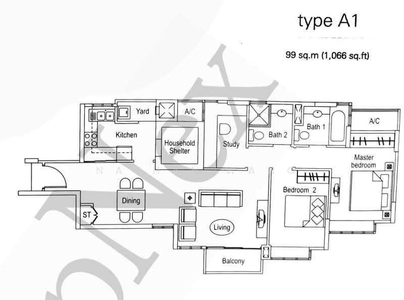 The Warren, 37 Choa Chu Kang Loop, 2 Bedrooms, 1,066 sqft, Apartment For Sale, by Nathan Wang, 60215585 - PropertyGuru.com.sg