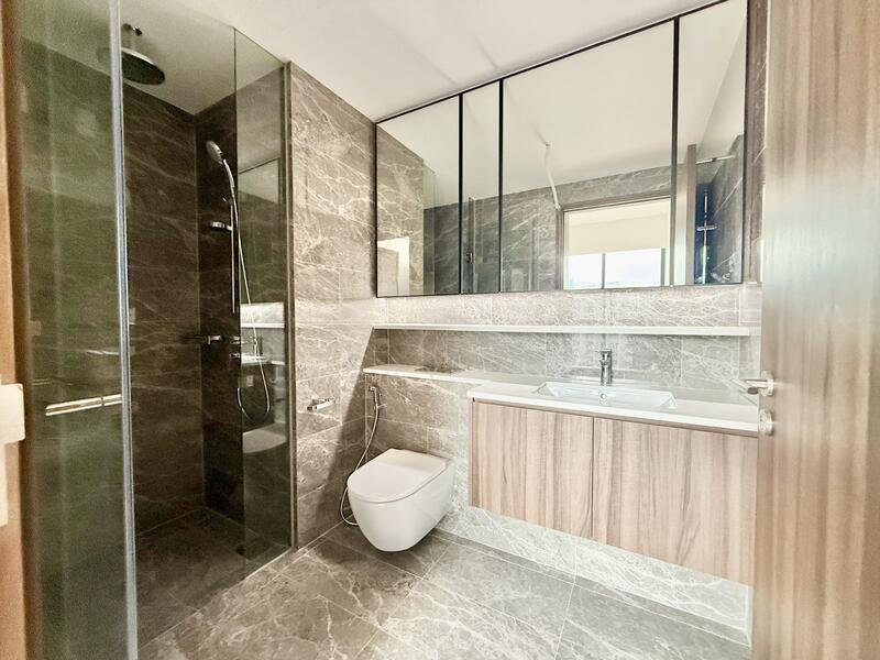 Lentor Modern, 7 Lentor Central, 2 Bedrooms, 732 sqft, Condominium For Rent, by Jerry Lee, 60215721 - Master Bathroom - PropertyGuru.com.sg