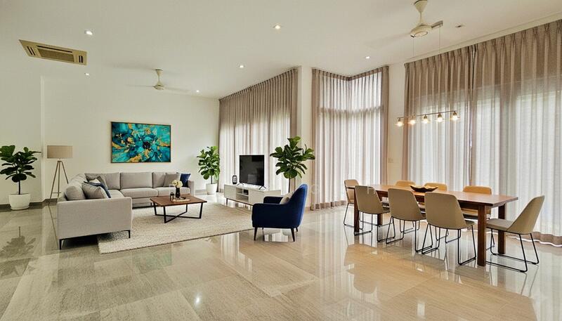 Trevose Crescent Kheam Hock Lornie Road Bungalow House For Sale at S$ 39,900,000 | PropertyGuru Singapore - Living Room