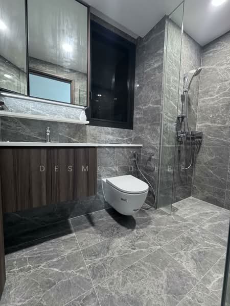 Lentor Modern, 5 Lentor Central, 3 Bedrooms, 990 sqft, Condominium For Rent, by Desmond Lee, 60216222 - Bathroom - PropertyGuru.com.sg