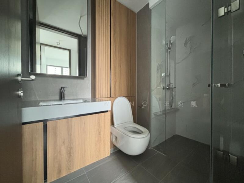 AMO Residence, 23 Ang Mo Kio Rise, 2 Bedrooms, 743 sqft, Condominium For Rent, by Kevin Wong 王奕凯, 60216872 - Master Bathroom - PropertyGuru.com.sg