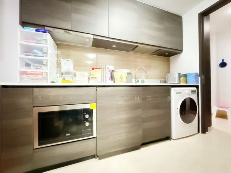 RiverTrees Residences, 29 Fernvale Close, 3 Bedrooms, 1,119 sqft, Condominium For Sale, by Shen Chuang 秀琴, 60217420 - Dry Kitchen - PropertyGuru.com.sg