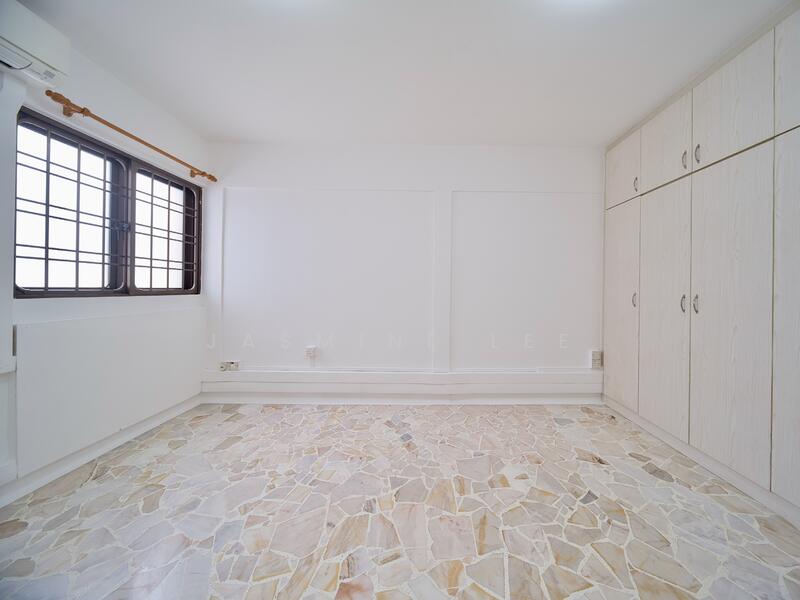 Master bedroom with attached bath