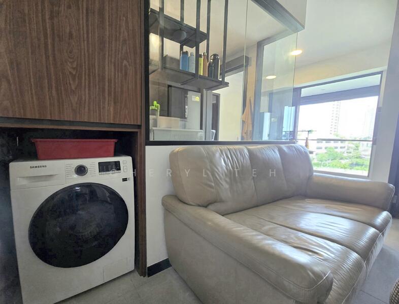 Washing machine at ground floor