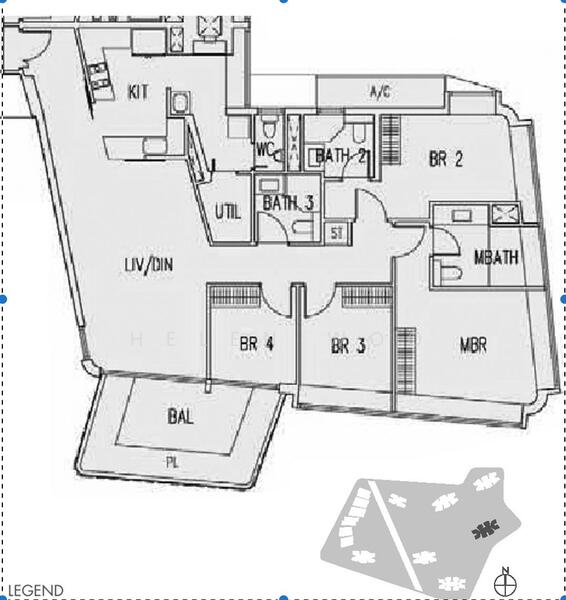 For Rent d'Leedon (Former Farrer Court)