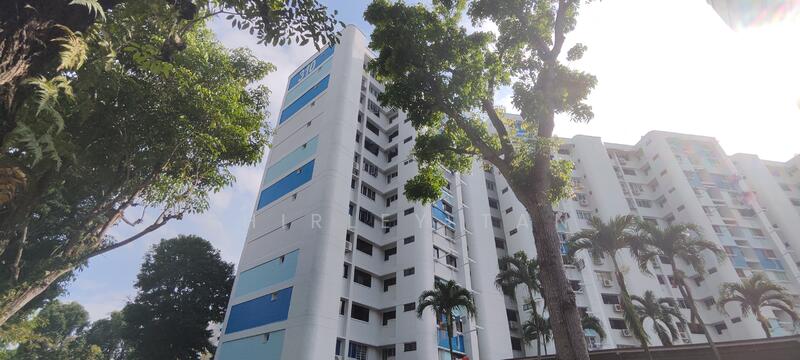 Exterior view of the block