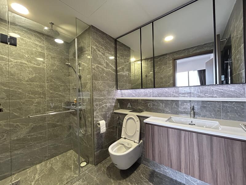 Lentor Modern, 7 Lentor Central, Mandai / Upper Thomson, 2 Bedrooms, 732 sqft, Condominium For Rent, by Victoria Chan, 60217806 - Bathroom - PropertyGuru.com.sg