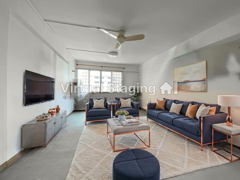 38 Upper Boon Keng Road, 38 Upper Boon Keng Road, 3 Bedrooms, 1,270 sqft, HDB Flat For Sale, by Jasmine Lek, 60218731 - Living Room- for illustration only - PropertyGuru.com.sg