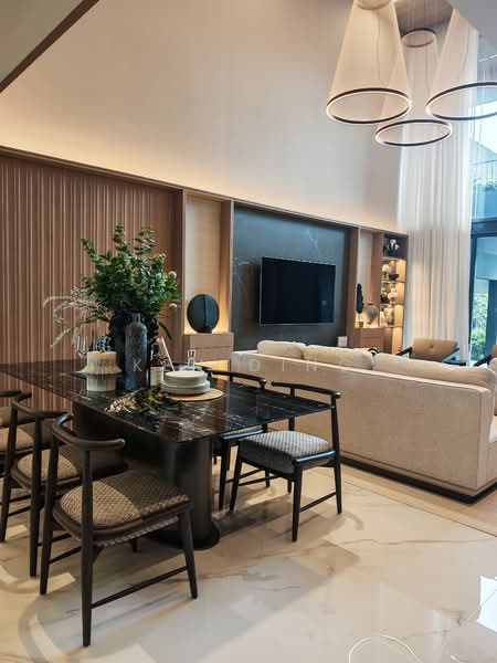 Pollen Collection Semi-Detached House For Sale at S$ 5,380,000 | PropertyGuru Singapore - Living Room