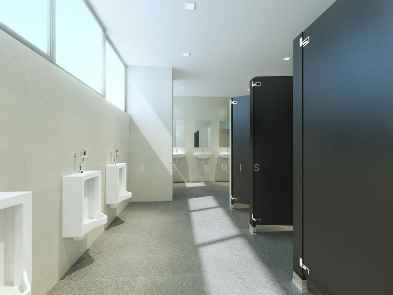 Singapore Post Centre, 10 Eunos Road 8, 66,000 sqft, Light Industrial (B1) For Sale, by Kris Kris, 60219433 - Bathroom - CommercialGuru.com.sg